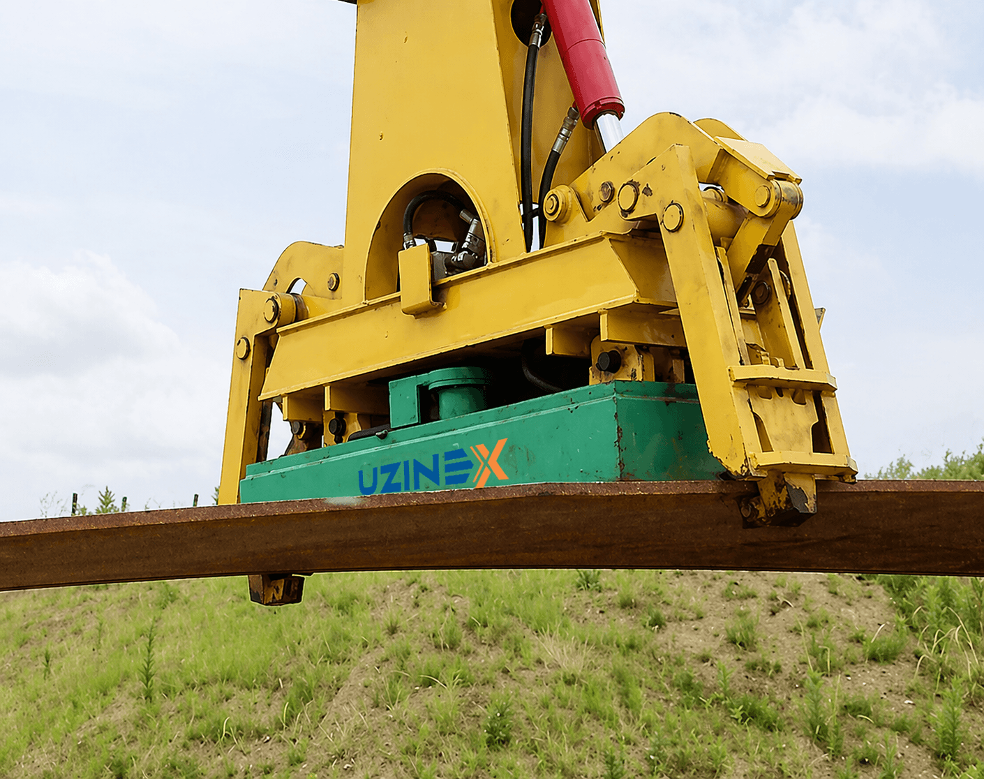 Magnet de placă de oțel — vedere de ansamblu