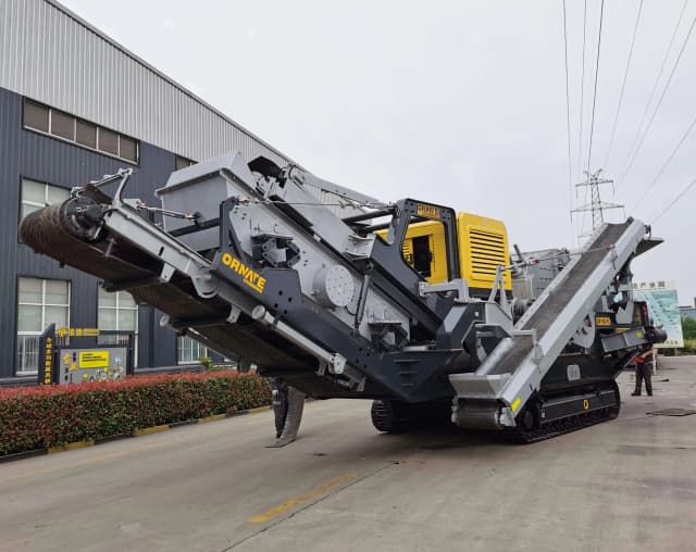 Concasor mobil cu fălci