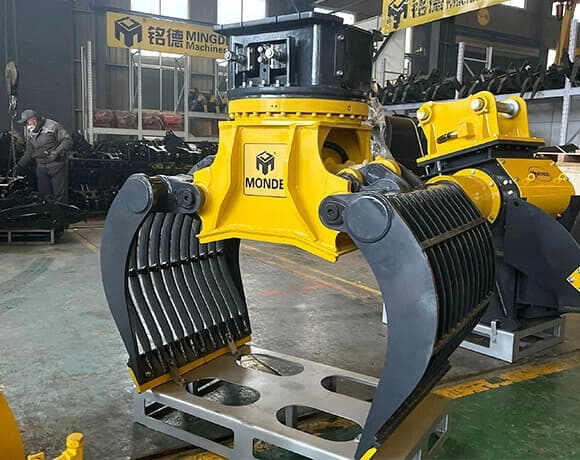 Graifer hidraulic pentru demolare