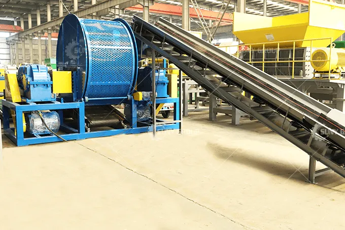 Tocător de anvelope întregi